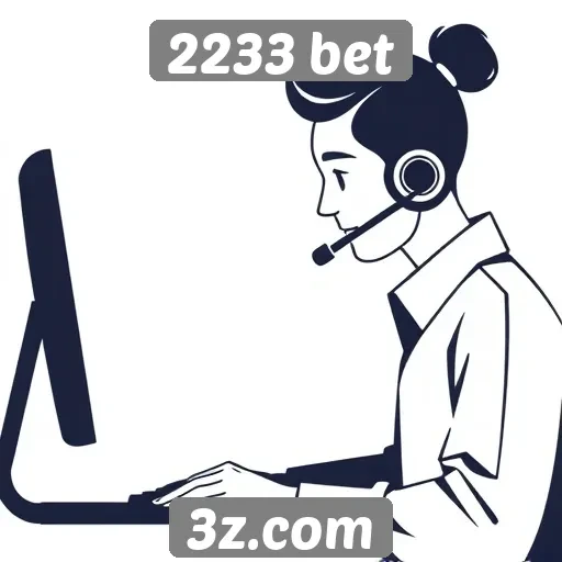 Suporte ao cliente no site 2233 bet